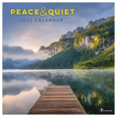 2022 Wall Calendar Peace + Quiet - The Time Factory