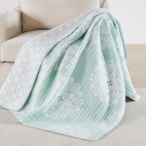 Lara Spa Quilted Throw - Levtex Home - Levtex Home - 1 of 4