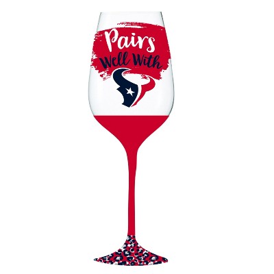 Houston Texans, 17oz Boxed Stemware