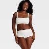 Women's Sweater Rib Bra & Hot Pant Set - Wild Fable™ - 4 of 4