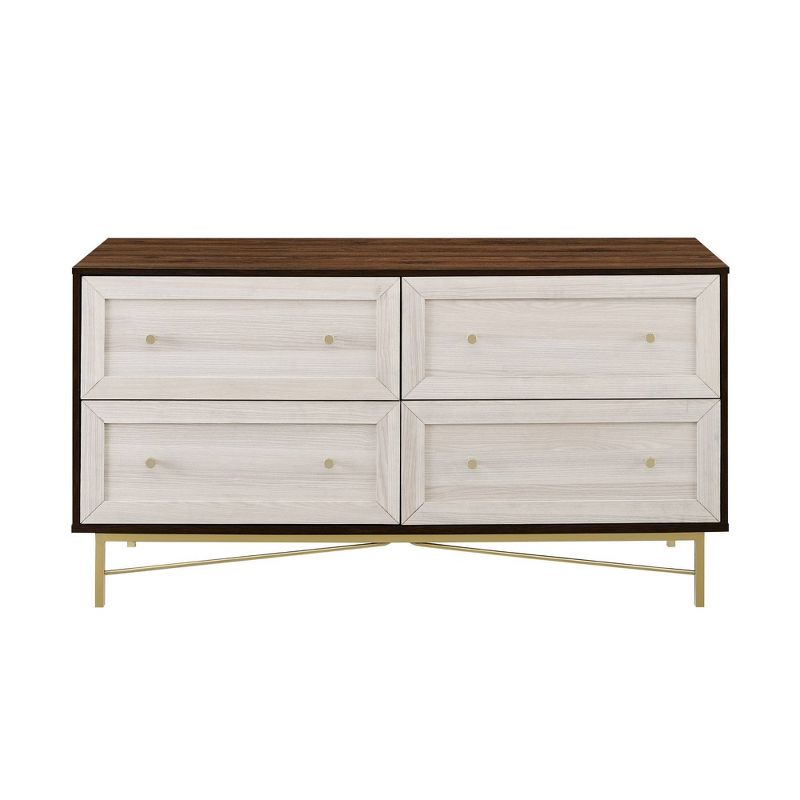 Jones Horizontal Modern 4 Drawer Dresser - Saracina Home, 6 of 11