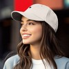 Dalix Heart Embroidered Cotton Summer Outdoor Baseball Cap Dad Hat Womens - 4 of 4