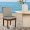 ARDEN Foam Outdoor Double Welted Dining Chair Cushion, 20 x 20, made with ProFoam, Rain-proof, Fade Resistant - 2 of 4