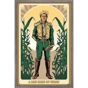 Trends International Wicked: For Good (2025) - A Man Made Of Straw Framed Wall Poster Prints - 1 of 4