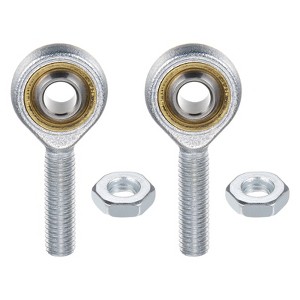 Unique Bargains Self-Lubricating Thread Steel Joint Jam Nuts Rod End Bearing - 1 of 4