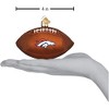 Old World Christmas Blown Glass Ornament for Christmas Tree, Denver Broncos Football - 3 of 4