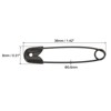 Unique Bargains Metal DIY Blankets Crafts Brooch Making Home Sewing Safety Pins 192 Pcs - 2 of 3