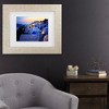 Trademark Fine Art - Martin Froyda Santorini Island, Greece Matted Framed Art - image 2 of 4