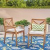 XINGHANZHENXUAN Green 2-Piece Patio Dining Chairs with Cushions, Water-Resistant Outdoor Armchairs for Poolside, Garden, Backyard - 4 of 4