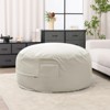 PAGED 48" Bean Bag Chair for Adults and Kids, Sofa Chair with Removable Cover and Side Pocket, Cloud Couch for Living Room, Bedroom - 2 of 4