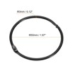 Unique Bargains Carbon Steel Loose Leaf Binder Snap Shower Curtain Rings 6 Pcs - 2 of 4