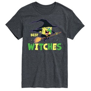 Men's - SpongeBob SquarePants - Best Witches Short Sleeve Graphic T-Shirt - 1 of 4
