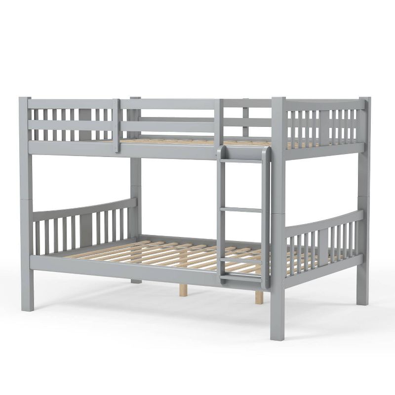 Twin Over Twin Kids&#39; Clare Bunk Bed Gray - ioHOMES, 5 of 8