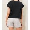 Women's Techno Suave Boxy Crop Top - wasabi + mint - 2 of 3