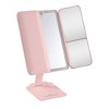 Impressions Vanity Flex Mini Trifold LED Makeup Mirror With Stand - 3 of 4