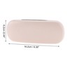 Unique Bargains Upscale Eyeglasses Case 6.38"x2.44"x1.46" 1 Pc - 4 of 4