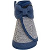 Magid Straw Two Tone Color Block Roll Up Visor - 2 of 4
