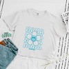Simply Sage Market S.W.Smiley Mama Stacked Flower Boxy Crop Top - 2 of 4