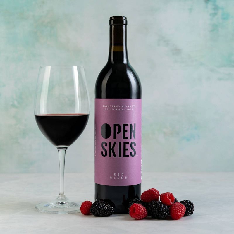Open Skies Red Blend - 750ml Bottle, 3 of 6