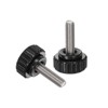 Unique Bargains Plastic Threaded Bolt Knurled Clamping Knob Thumb Screws 6 Pcs - 3 of 4