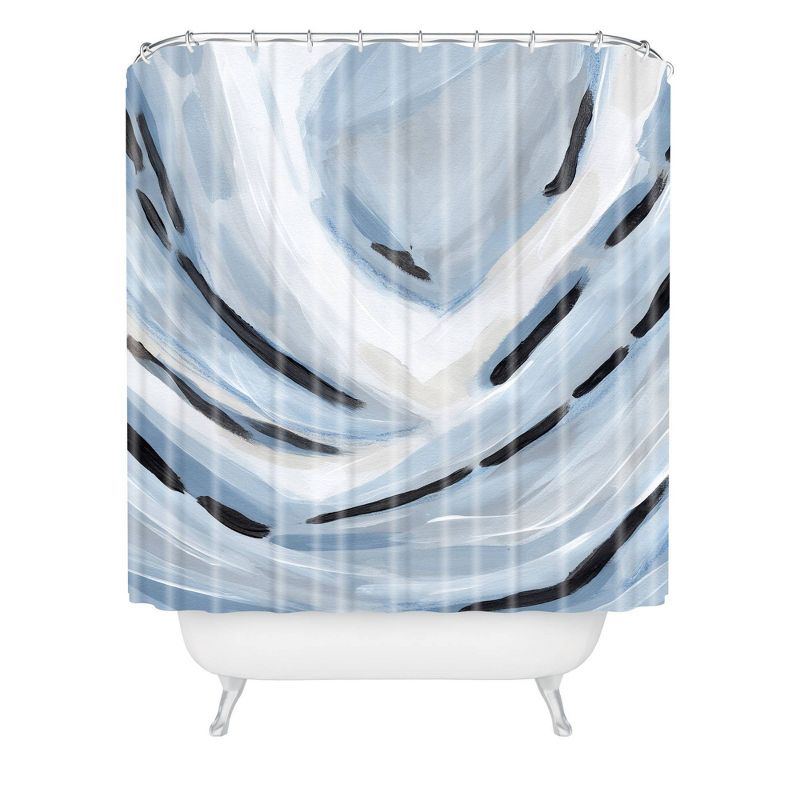 Laura Fedorowicz Rising Shower Curtain Blue - Deny Designs, 1 of 6