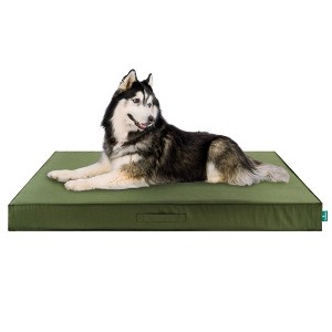 FurHaven Grid Indoor-Outdoor Cooling Memory Foam Deluxe Mattress for Dogs and Cats - 1 of 4