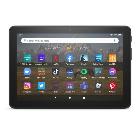 Amazon Fire HD 8 Tablet 8" - 32GB - Black (2022 Release) - image 1 of 4