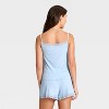 Women's Variegated Rib Tank and Shorts Pajama Set - Auden™ - 2 of 3