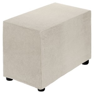 Unique Bargains Polyester Rectangular Stretchy Elastic Stool Cover - 1 of 4