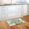 Briarwood Lane Summer Doormat 30x18 Indoor Outdoor Coastal Flowers For Summer Doormat - 4 of 4
