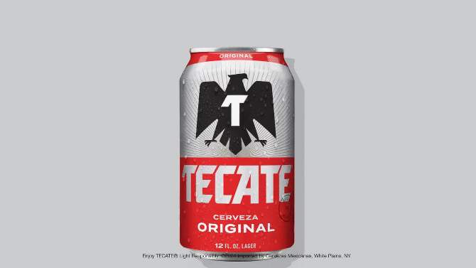 Tecate Original Mexican Lager Beer - 24pk/12 fl oz Cans, 2 of 8, play video