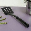 (8 pack) Slotted Kitchen Turner, Black, Nylon, Soft Grip Handle, Dishwasher Safe - 4 of 4