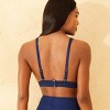 Women's Longline Triangle Bikini Top - Shade & Shore™ - 4 of 4