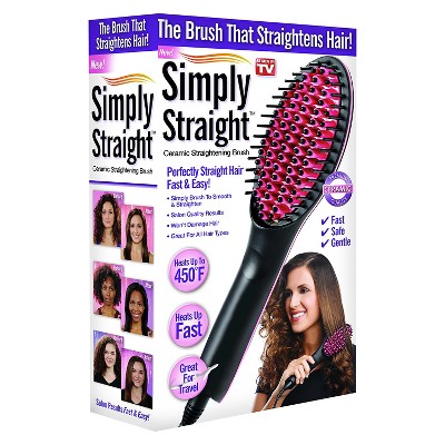 straightening brush target