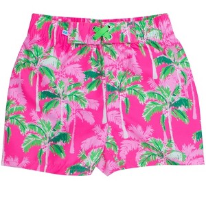 RuggedButts Toddler Boys UPF50+ Swim Trunks - 1 of 4
