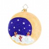 Christopher Radko 5.25 In Baby Bear Surprise Christmas Tree Ornament , Ornament Moon First Christmas Stars (1PC) - 2 of 3