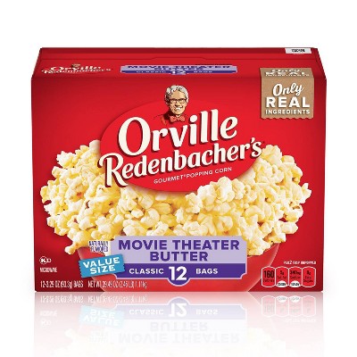 Orville Redenbacher's Movie Theater Butter Microwave Popcorn - 12ct