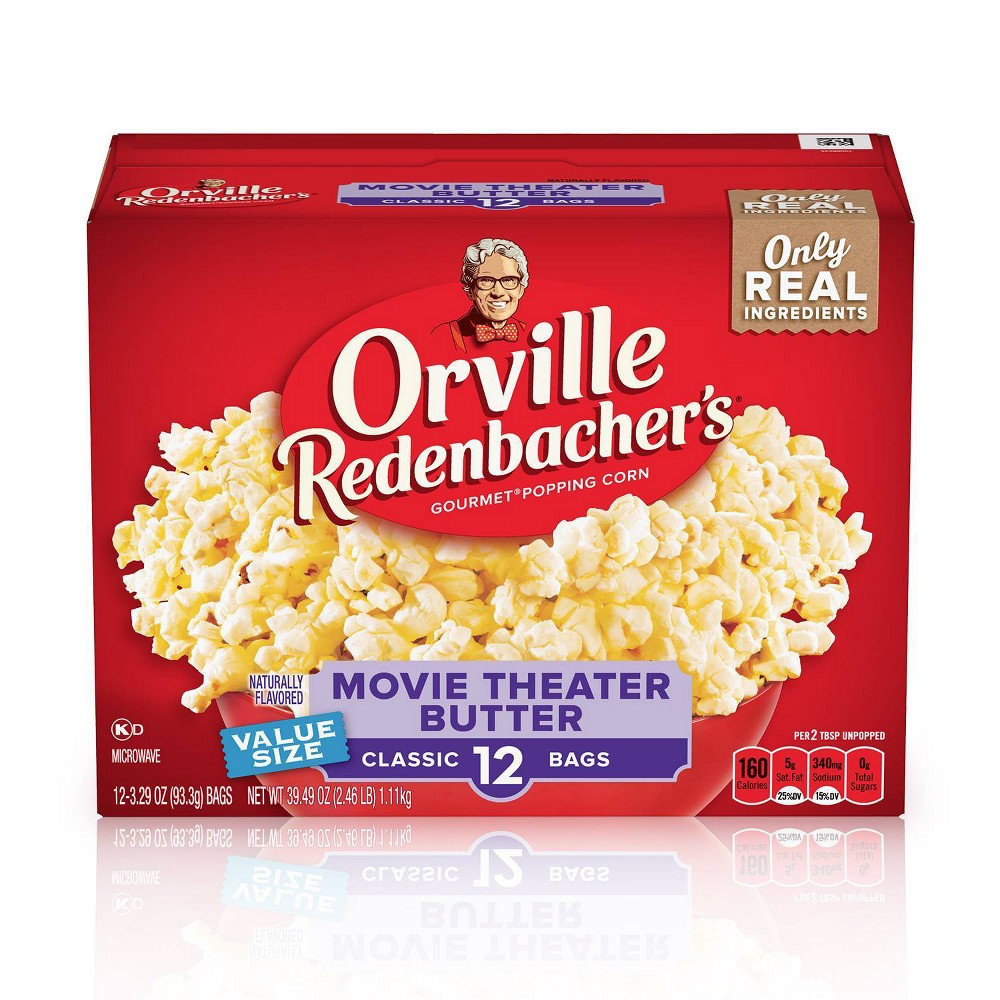 UPC 027000485859 product image for Orville Redenbacher's Movie Theater Butter Microwave Popcorn - 12ct | upcitemdb.com