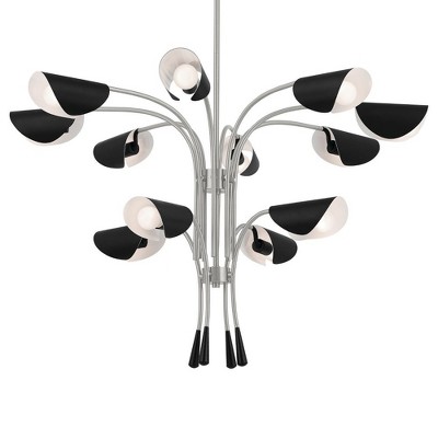 Kichler Lighting Arcus 12 - Light Chandelier in  Satin Nickel