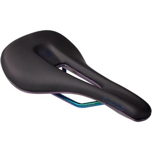SDG Bel-Air V3 Overland Saddle - PVD Coated Lux-Alloy, Black/Oil-Slick, Limited Edition Fuel - 1 of 4
