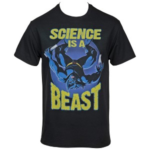 Mens Marvel X-Men Science Is A BEAST T-Shirt - 1 of 2