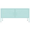 vidaXL TV Stand Mint 41.3 in.x13.8 in.x19.7 in. Steel - 3 of 4
