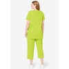 Woman Within Women's Plus Size Printed Tunic And Capri Set - 3 of 4