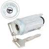 Unique Bargains Ignition Switch Lock Cylinder with 2 Keys Fit for Toyota Camry Avalon Solara Silver Tone 1PC - image 4 of 4