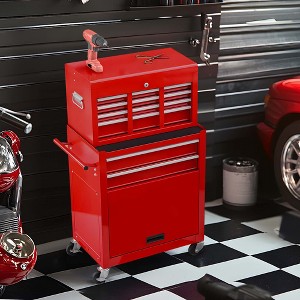 NicBex 8-Drawer Rolling Tool Chest Mobile Tool Cart with Wheels and Storage Cabinet for Garage and Warehouse - 1 of 4