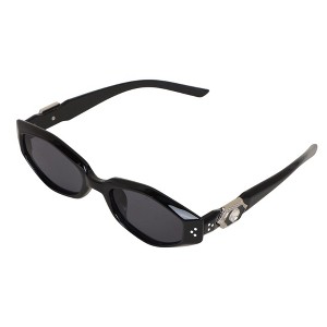 Anna-Kaci Women's Retro Jewelry Collection Fashionable Versatile Sunglasses UV400 Protection - 1 of 4