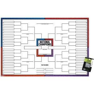 Trends International Collegiate - 68 Team Bracket Unframed Wall Poster Prints - 1 of 4