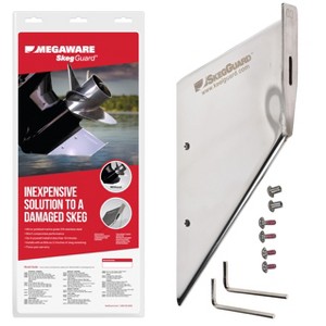 Megaware Stainless Steel SkegGuard 27191 - Replacement for Volvo DP Dual Prop - 1 of 1