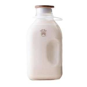 Almond Cow 60oz Glass Milk Jug with Easy-Pour Spout - 1 of 4
