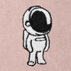 Dalix Astronaut Embroidery Washed Midweight Jogger Fleece Sweatpants Soft Lounge Pant Drawstring Waistband Pockets Mens - 2 of 4